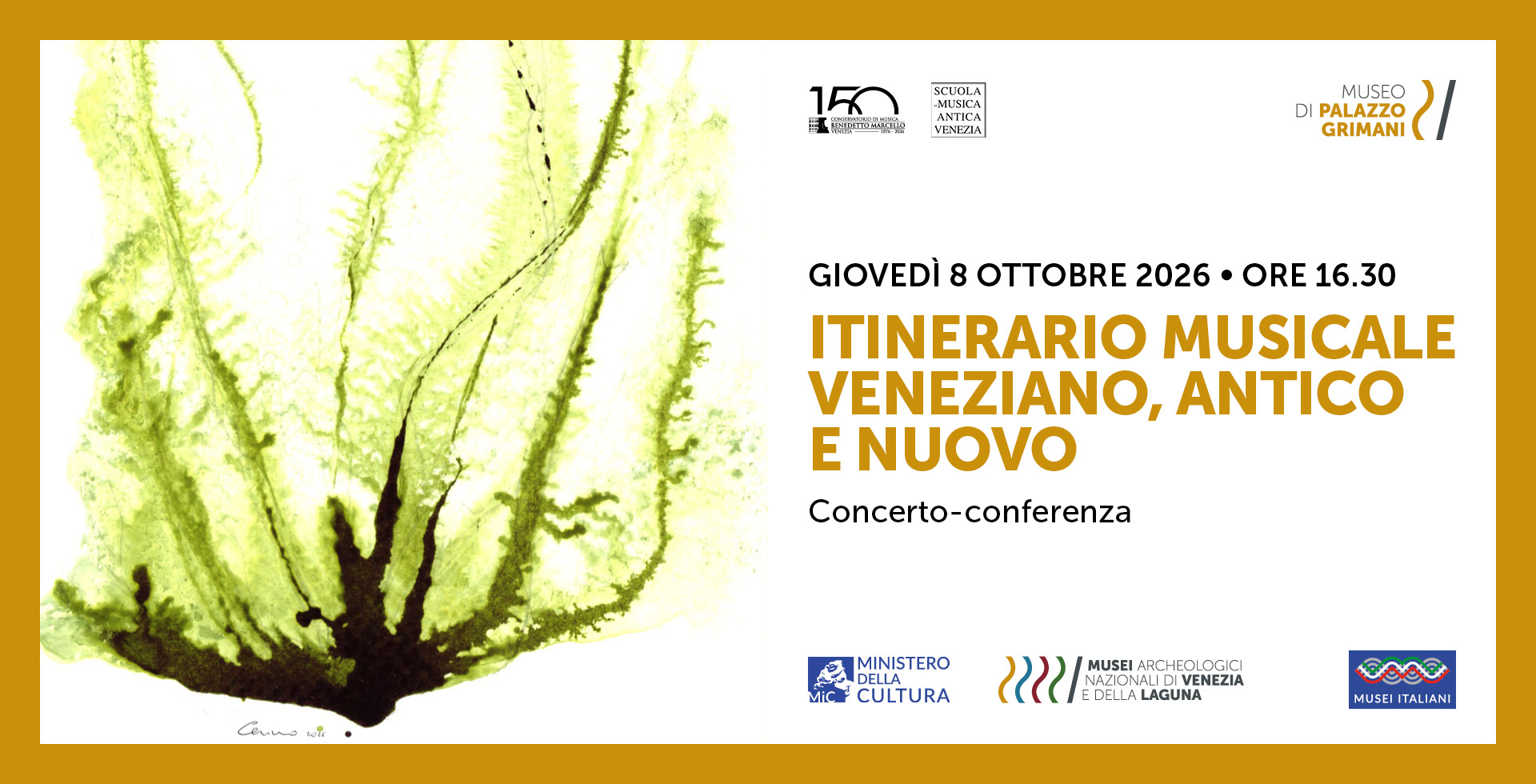 Itinerario musicale veneziano, antico e nuovo | Concerto - conferenza